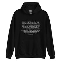 SUCCESSFUL GENIOUS Unisex Hoodie