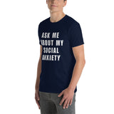 SOCIAL ANXIETY Short-Sleeve Unisex T-Shirt